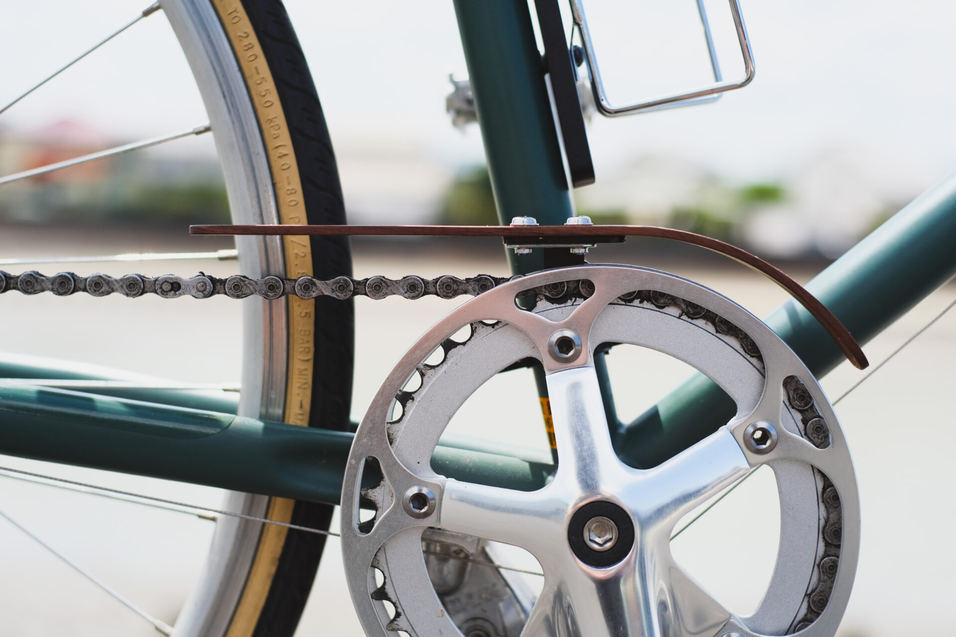 Showaind walnut chainguard 18.